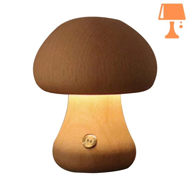 lampe de chevet champignon f
