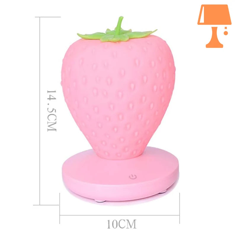 lampe de chevet charlotte aux fraises mesure