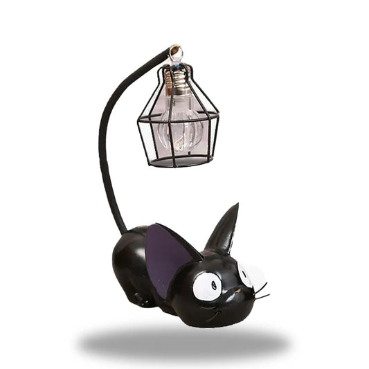 lampe de chevet chat noir design