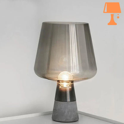 lampe de chevet ciment originale