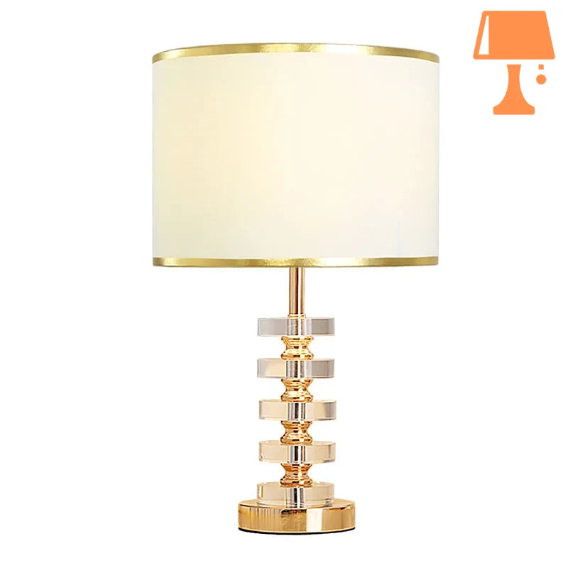 lampe de chevet classique chic blanche