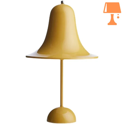 lampe de chevet cloche jaune