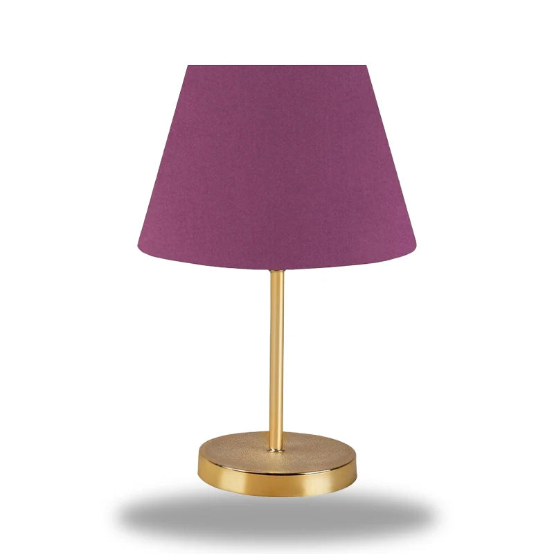 lampe de chevet couleur prune