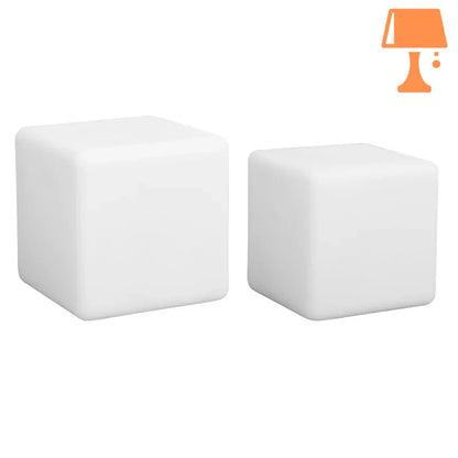 lampe de chevet cube design