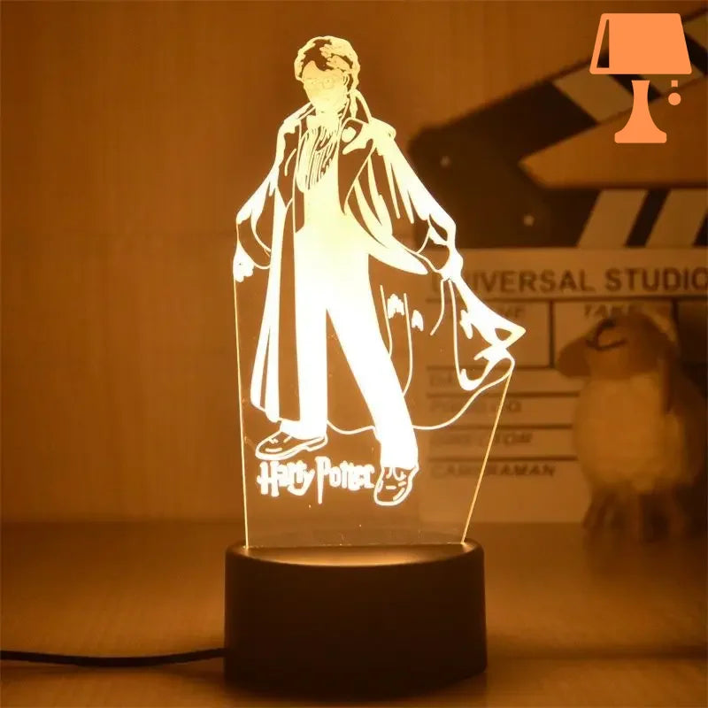 lampe de chevet d ambiance harry potter