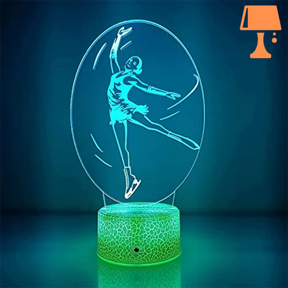 lampe de chevet danseuse etoile design