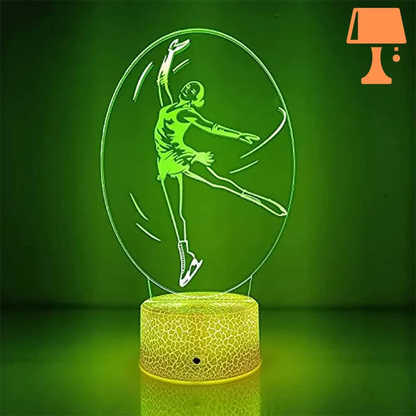 lampe de chevet danseuse etoile tactile