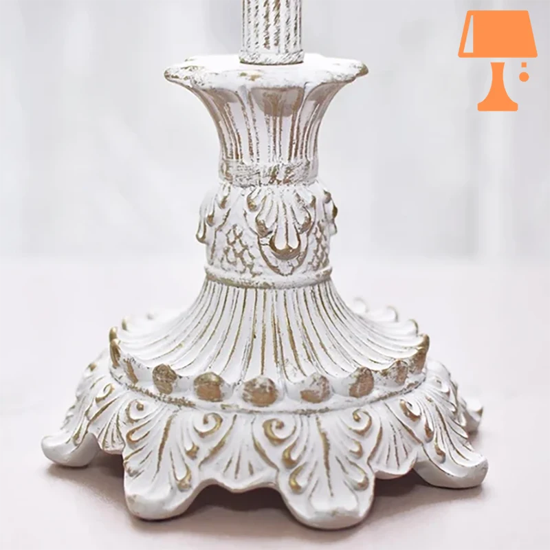 lampe de chevet dentelle base