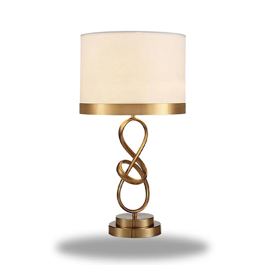 lampe de chevet design dore originale