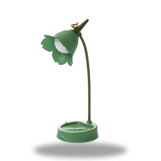 lampe de chevet design fleuri