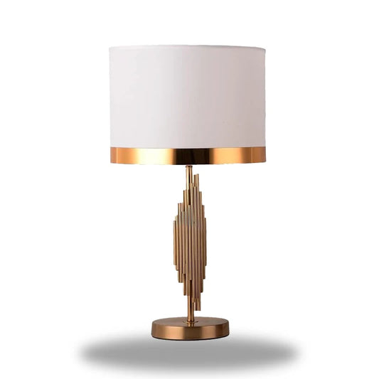 lampe de chevet design or luxueux