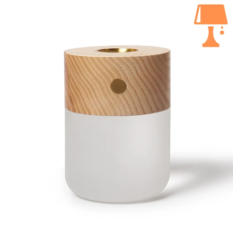 Lampe de Chevet Diffuseur Huiles Essentielles Bois