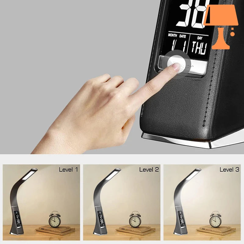 lampe de chevet digitale intensité ajustable