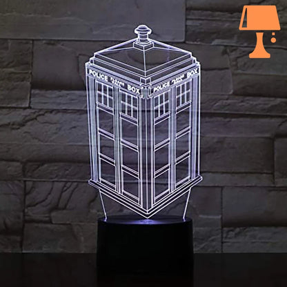 lampe de chevet doctor who design