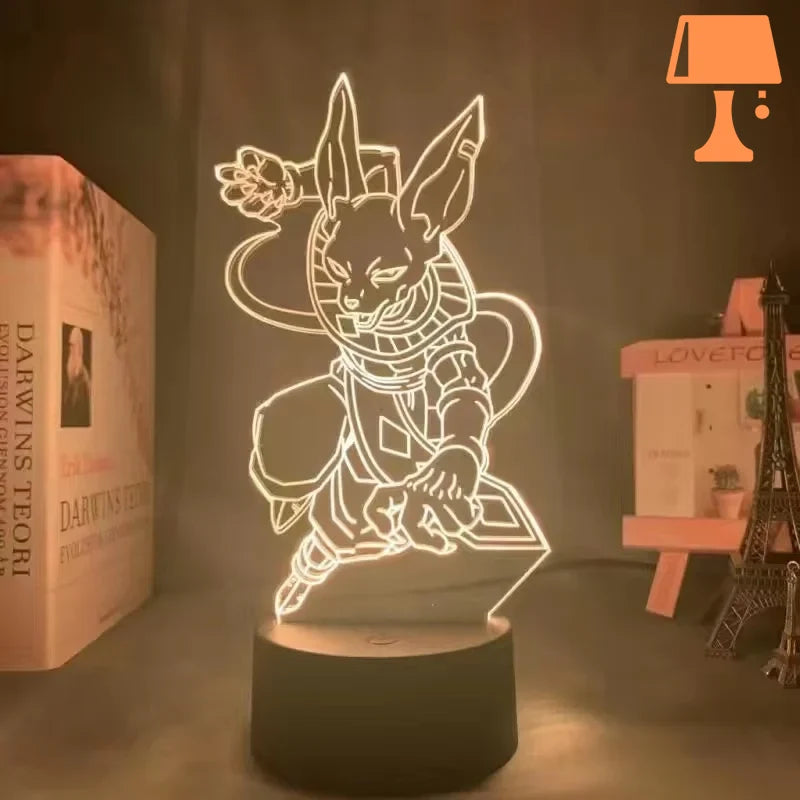 lampe de chevet dragon ball birus