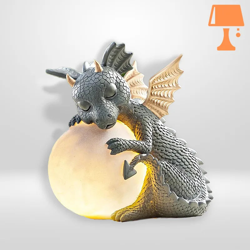 Lampes Dragon De Feu - Lampe De Nuit Drôle De Dragon D'Impression 3D  Led  Accueil Charmant Résine Dragon Light Cadeau D'Anni[H2630] - Cdiscount Maison