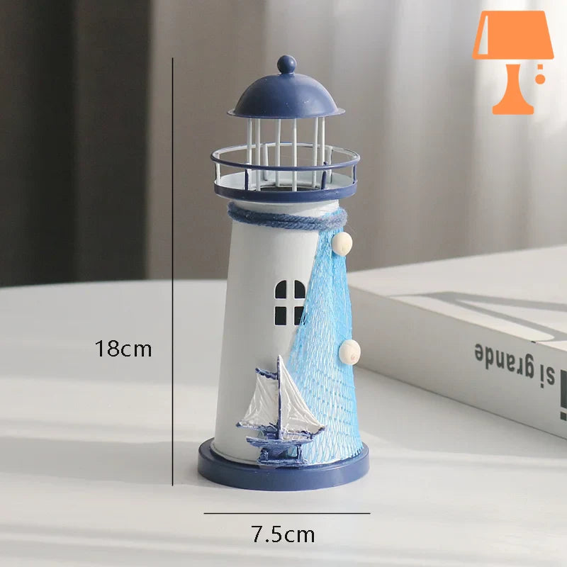 lampe de chevet en forme de phare b1