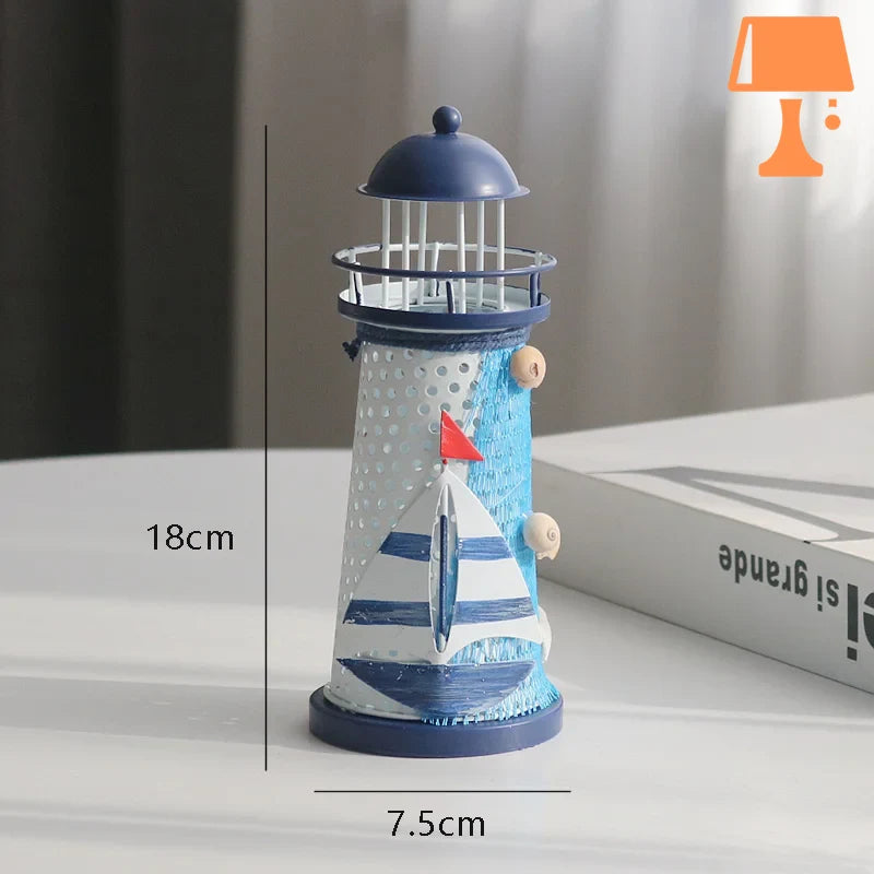 lampe de chevet en forme de phare b2