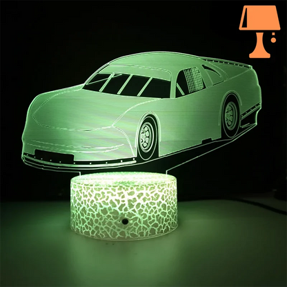 lampe de chevet en forme de voiture design