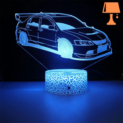 lampe de chevet en forme de voiture originale