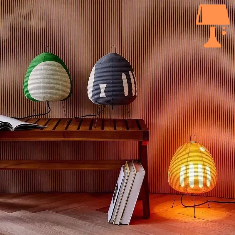 lampe de chevet en papier design