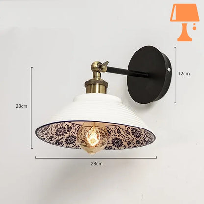 lampe de chevet en porcelaine style b