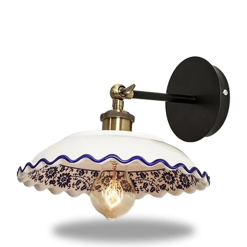 lampe de chevet en porcelaine