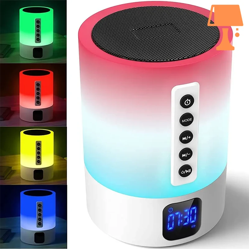 lampe de chevet enceinte couleur