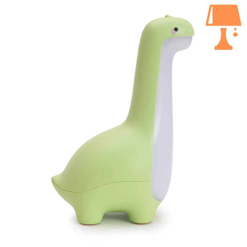 lampe de chevet enfants dinosaure vert