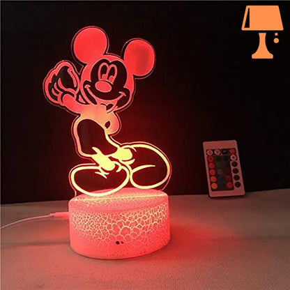 lampe de chevet enfant mickey enfant