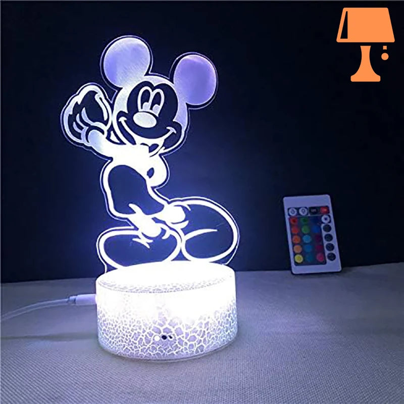 lampe de chevet enfant mickey mignon