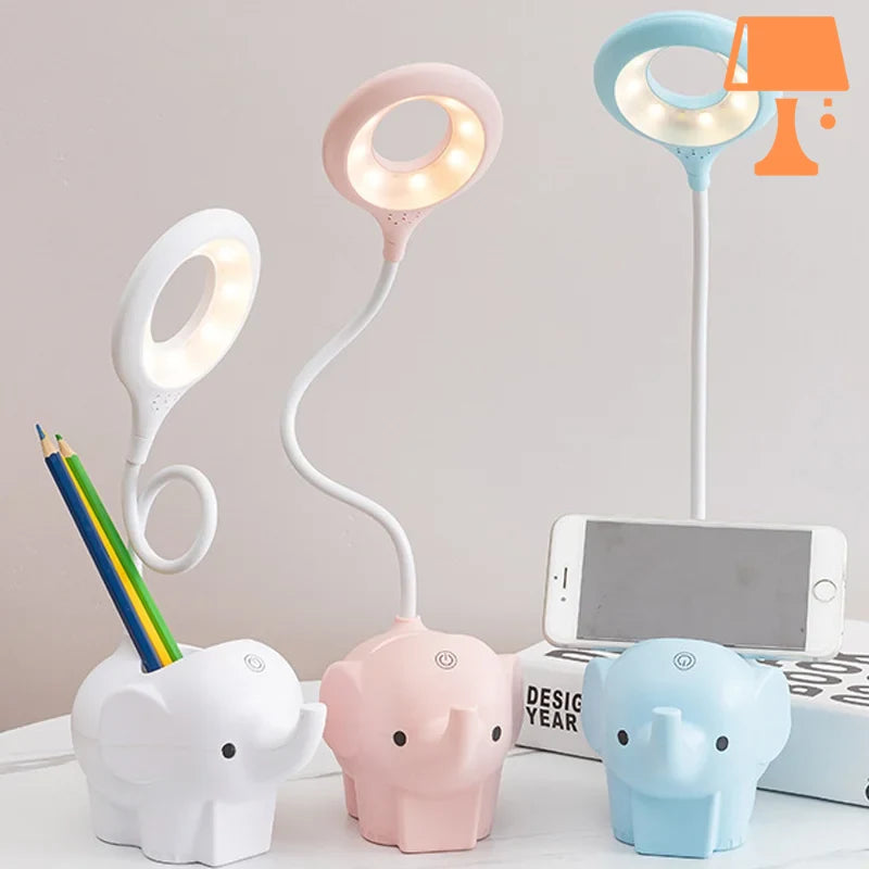 lampe de chevet enfant pour lire éléphant