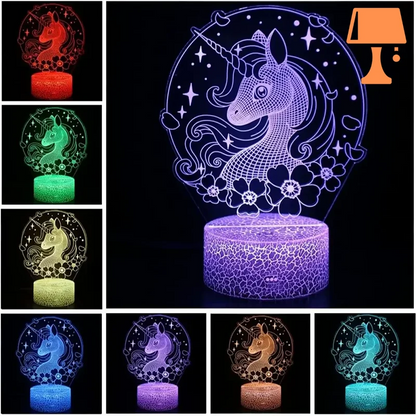 lampe de chevet fille princesse couleur