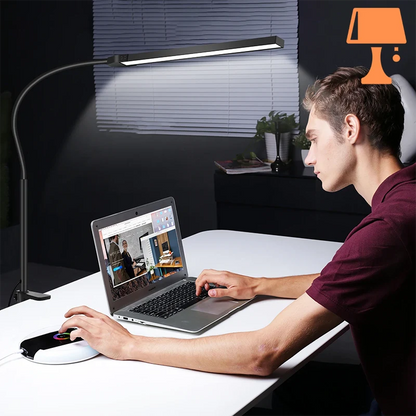 lampe de chevet flexible led noir