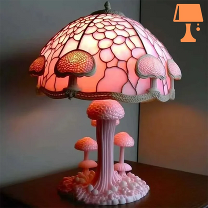 lampe de chevet forme champignon b