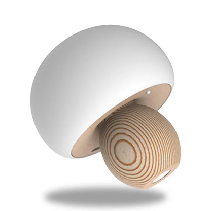lampe de chevet forme champignon blanc originale