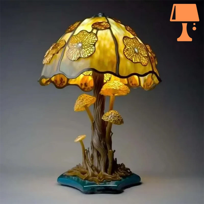 lampe de chevet forme champignon g