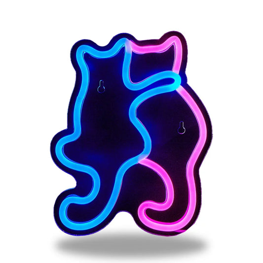 Lampe de chevet forme chat