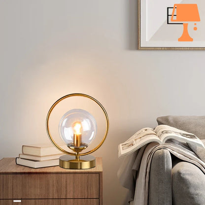 lampe de chevet forme geometrique design