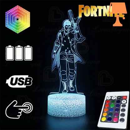 lampe de chevet fortnite style c