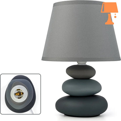 Lampe de Chevet Galet Prune Design