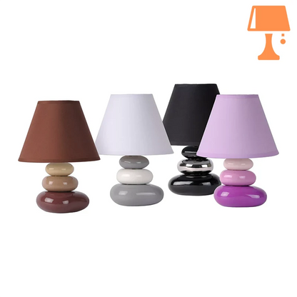 Lampe de Chevet Galet Rose Oriignale