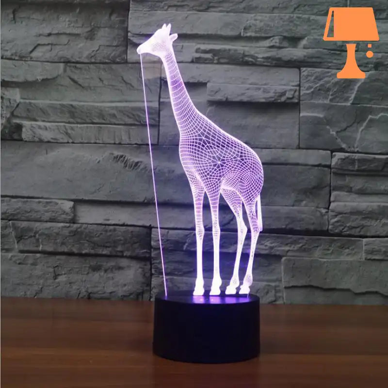 lampe-de-chevet-girafe-rose