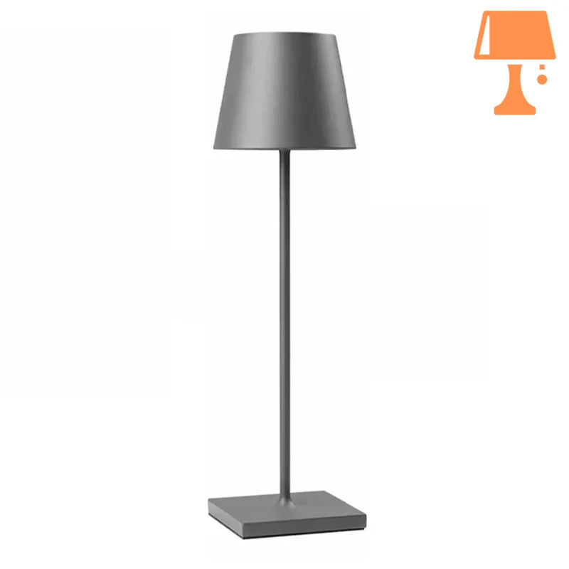 lampe de chevet gris anthracite design