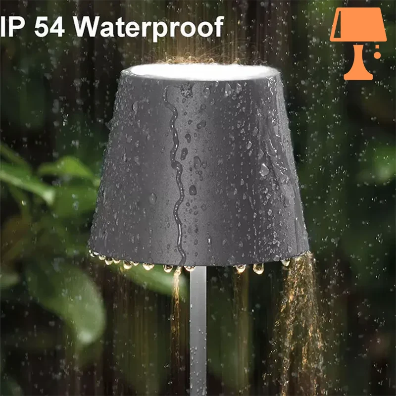 lampe de chevet gris anthracite waterproof