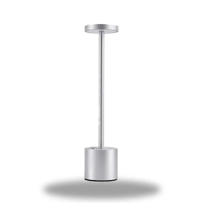 lampe de chevet gris clair tactile