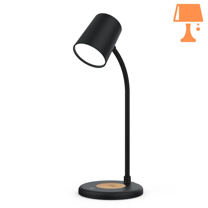 lampe de chevet gu10 noir