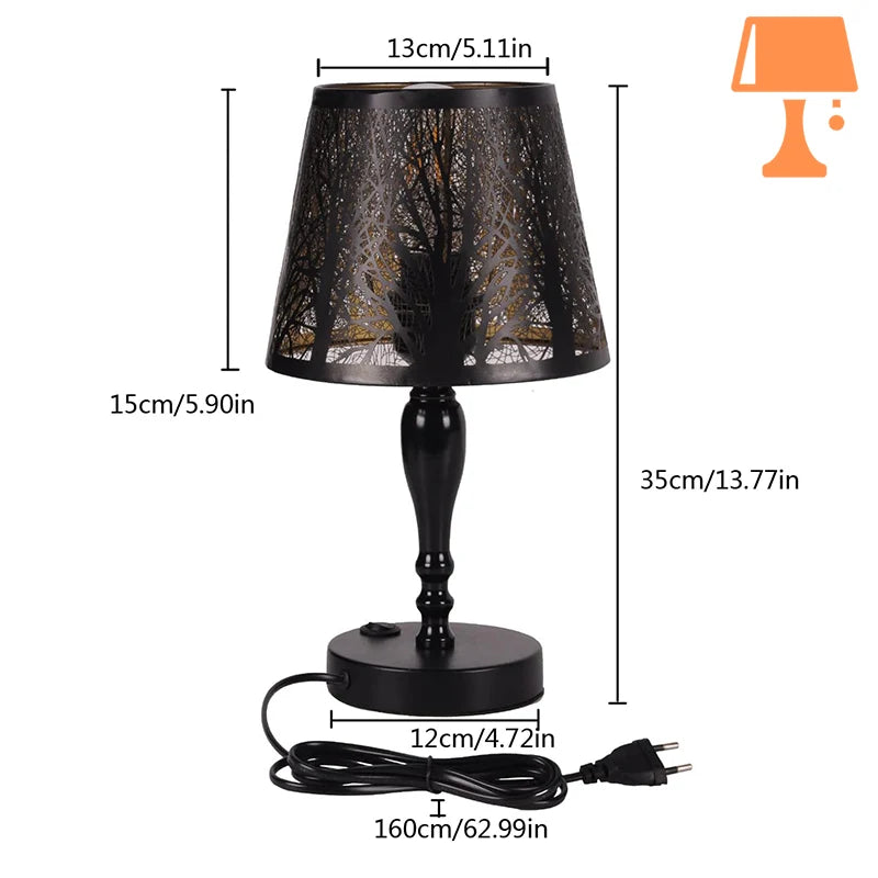 lampes de chevet habitat noir