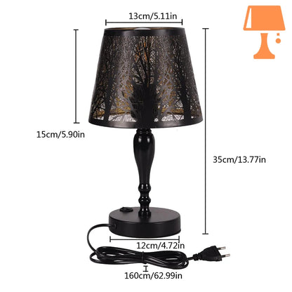 lampes de chevet habitat noir