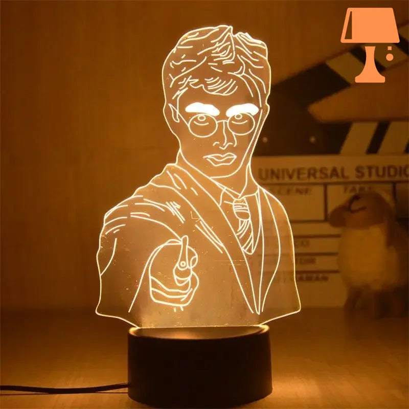 lampe de chevet harry potter relique de la mort